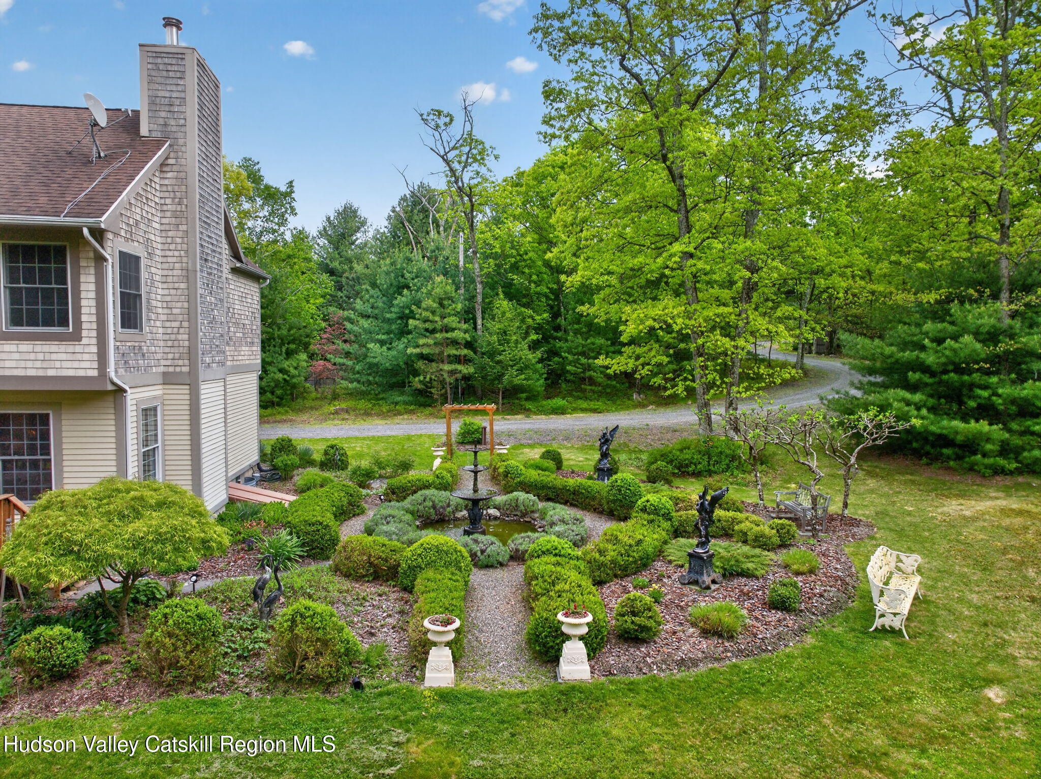 189 Bush Road Stone Ridge, NY 12484 - Photo 40 of 60 a garden view