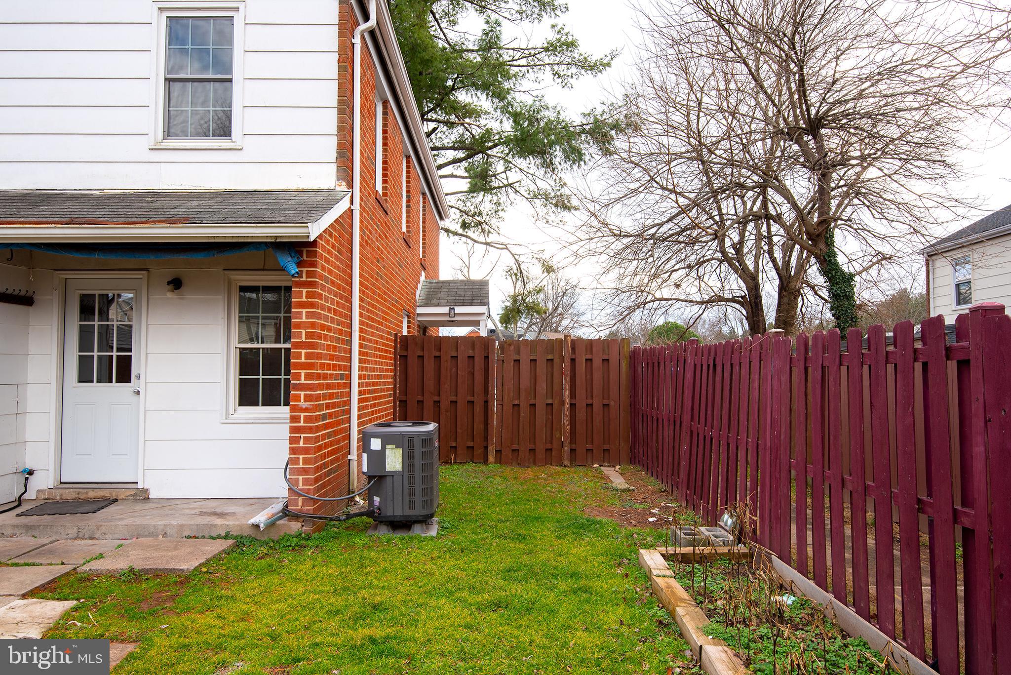 9278 Taney Road Manassas, VA 20110 - Photo 29 of 31 Backyard view towards gate