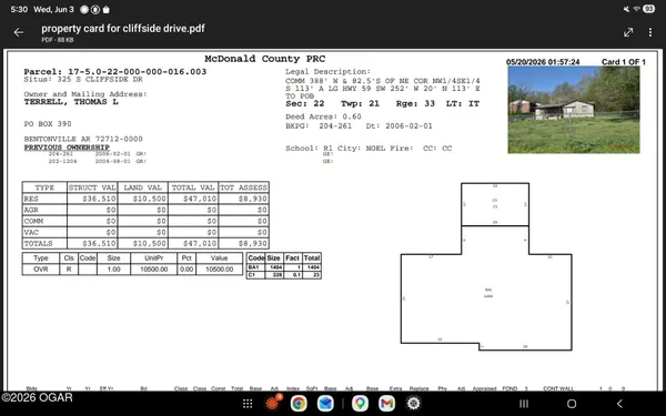 $389,000 | 325 South Cliffside Drive, Noel, MO 64854