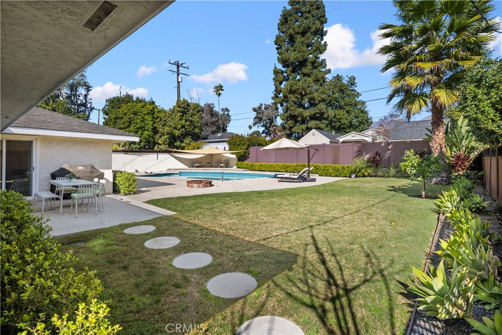 3611 Grayburn Road Pasadena, CA 91107 - Photo 32 of 41 a view of an swimming pool with outdoor seating