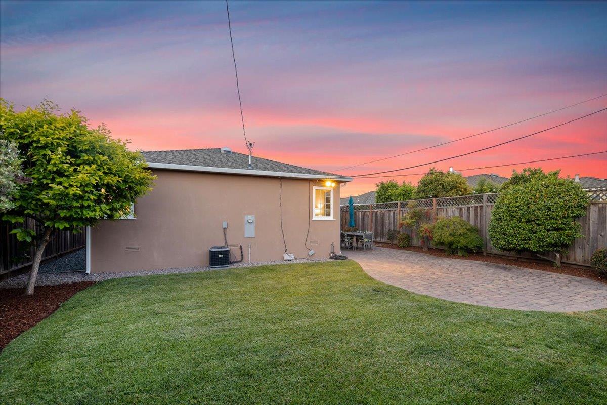 3530 Casanova Drive San Mateo, CA 94403 - Photo 37 of 50 a backyard of a house with lots of green space