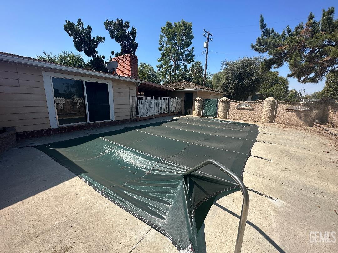 Undisclosed Address Bakersfield, CA 93306 - Photo 15 of 16 a backyard of a house with seating space