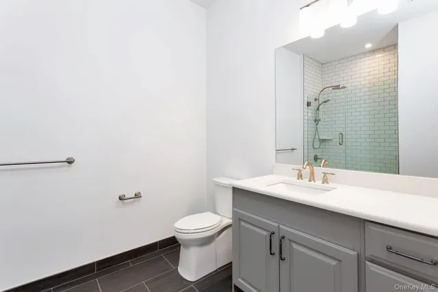 a bathroom with a sink and a toilet