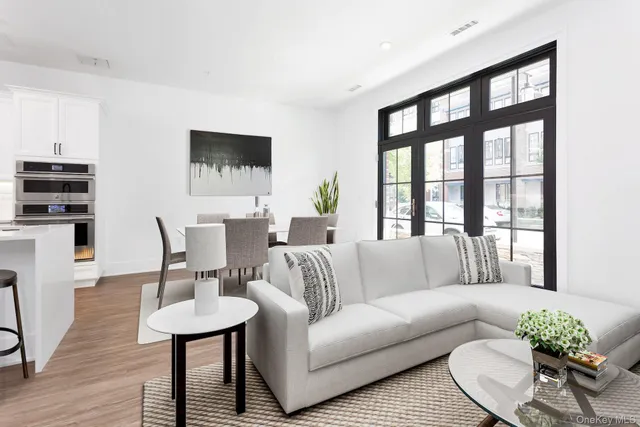 a view of a city and a lake view