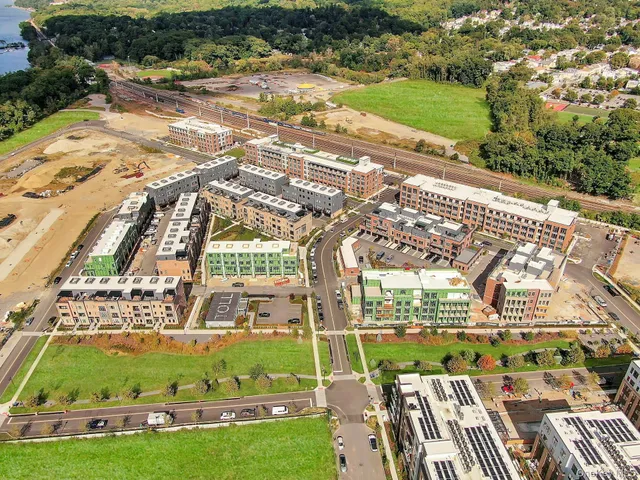 a view of a city and a lake view