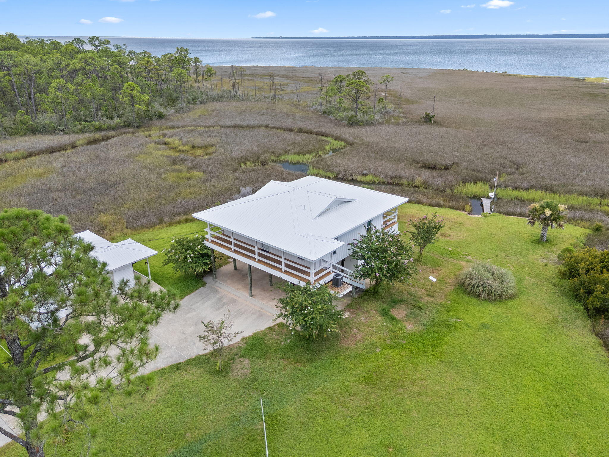 1357 Pearson Road Milton, FL 32583 - Photo 46 of 52 a view of a yard with an outdoor space
