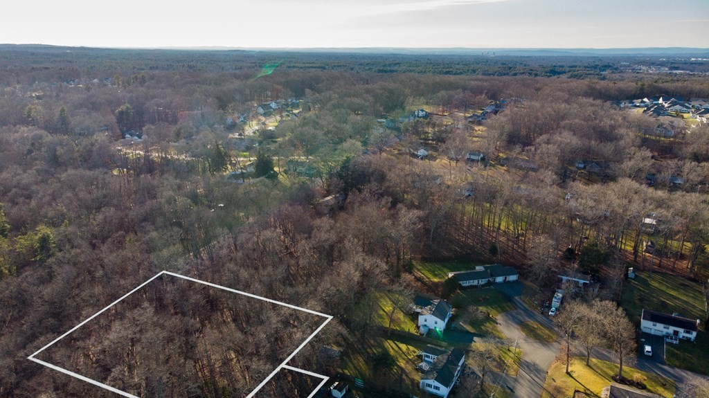 4 Mohawk Street Wilbraham, MA 01095 - Photo 6 of 9 an aerial view of house with yard and mountain view in back