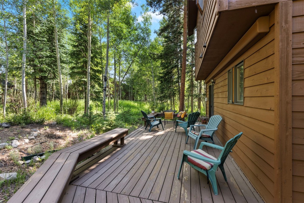 91 Riverside Place Frisco, CO 80443 - Photo 42 of 43 View of wooden deck