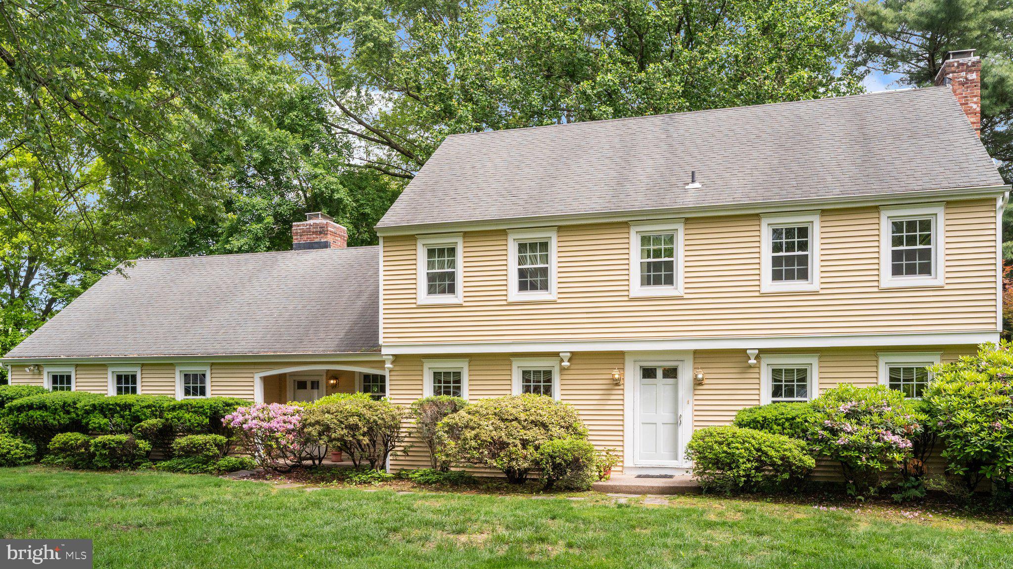 741 Spring Valley Road Doylestown, PA 18901 - Photo 1 of 41 front view of a house with a yard