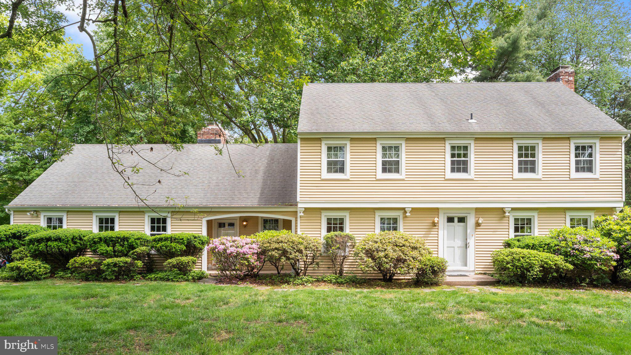 741 Spring Valley Road Doylestown, PA 18901 - Photo 2 of 41 front view of a house with a yard