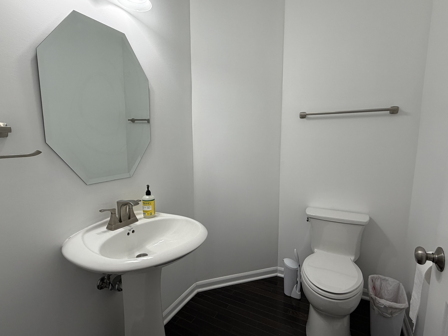 2911 Henley Lane, Unit 2911 Naperville, IL 60540 - Photo 8 of 23 a bathroom with a toilet sink and mirror