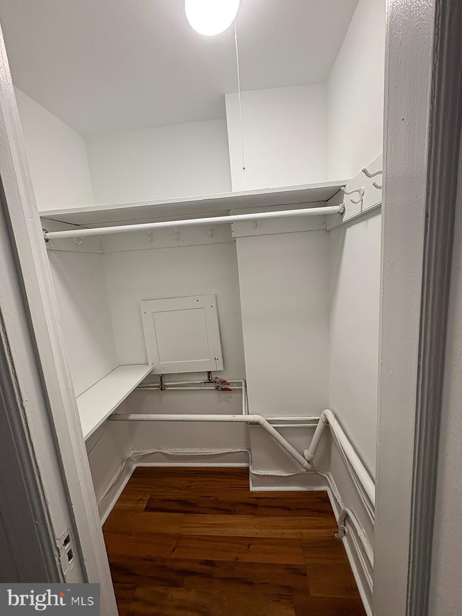 1324-00 Locust Street, Unit 1017 Philadelphia, PA 19107 - Photo 12 of 13 a view of walk in closet with empty racks