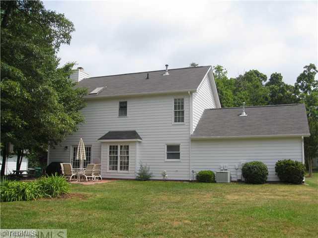 4225 Braddock Road High Point, NC 27265 - Photo 13 of 16 Exterior Back. Hard to find LARGE and level back yard.