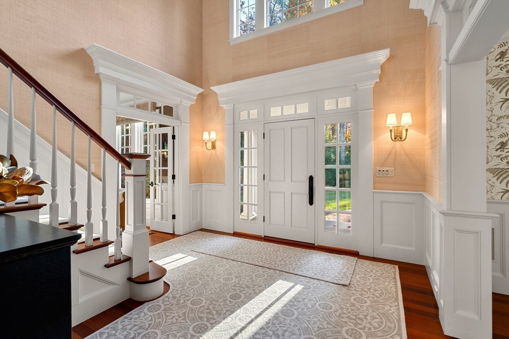 427 B Ipswich Road Boxford, MA 01921 - Photo 6 of 42 a view of an entryway with wooden floor