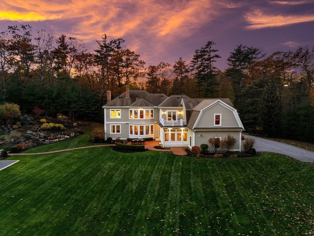 427 B Ipswich Road Boxford, MA 01921 - Photo 6 of 42 a front view of house with yard and green space