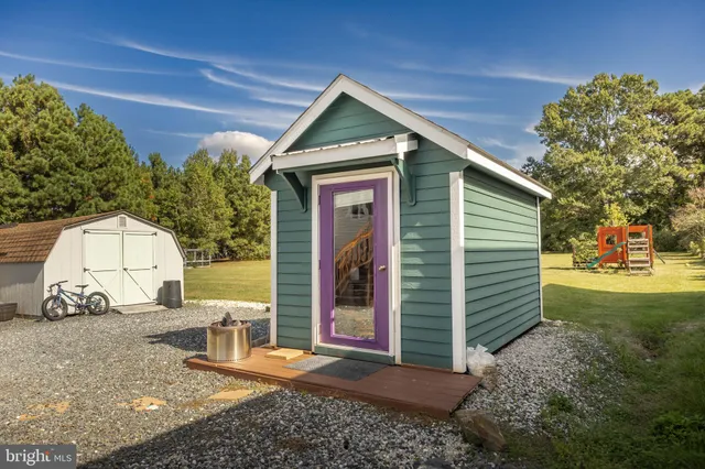a view of a green field