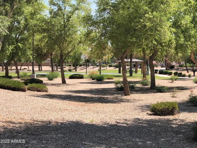 a view of road with trees