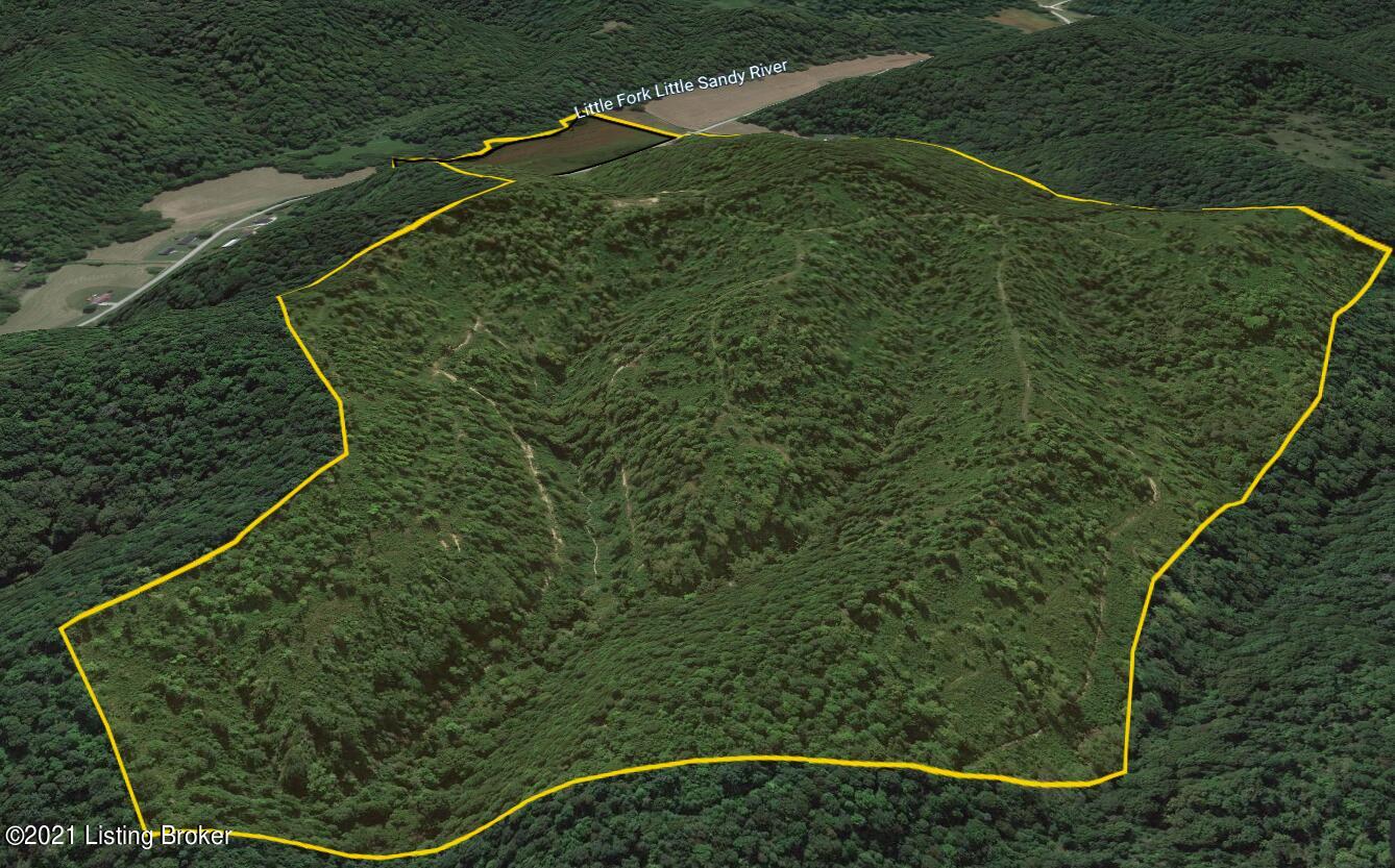 0 Little Fork Road Sandy Hook, KY 41171 - Photo 53 of 53 Terrain Aerial3