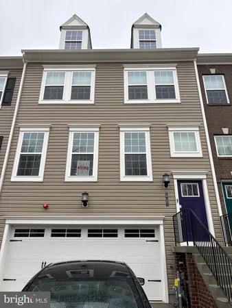 a front view of a building