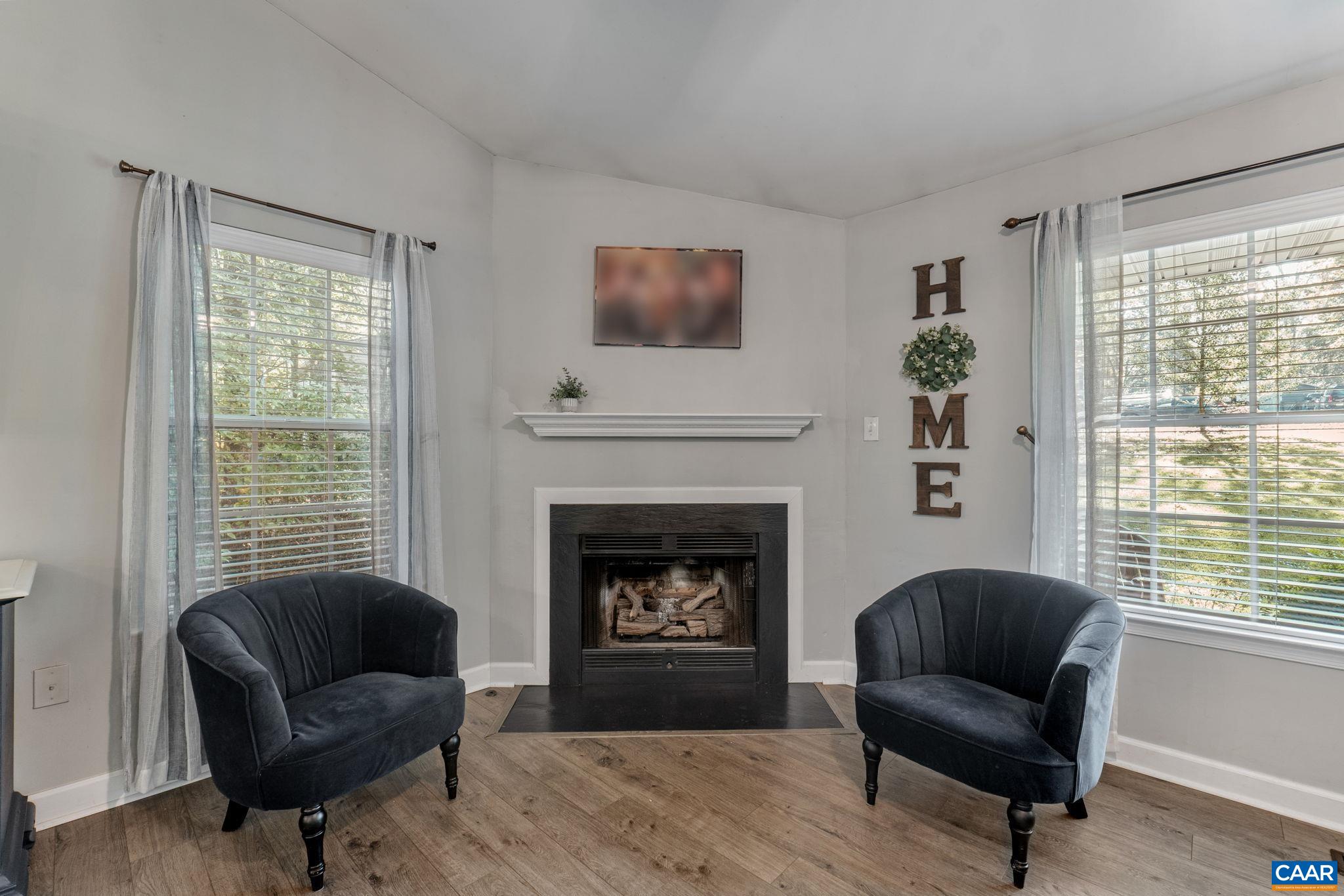 96 Sweet Pea Road Ruckersville, VA 22968 - Photo 8 of 41 a living room with furniture and a fireplace