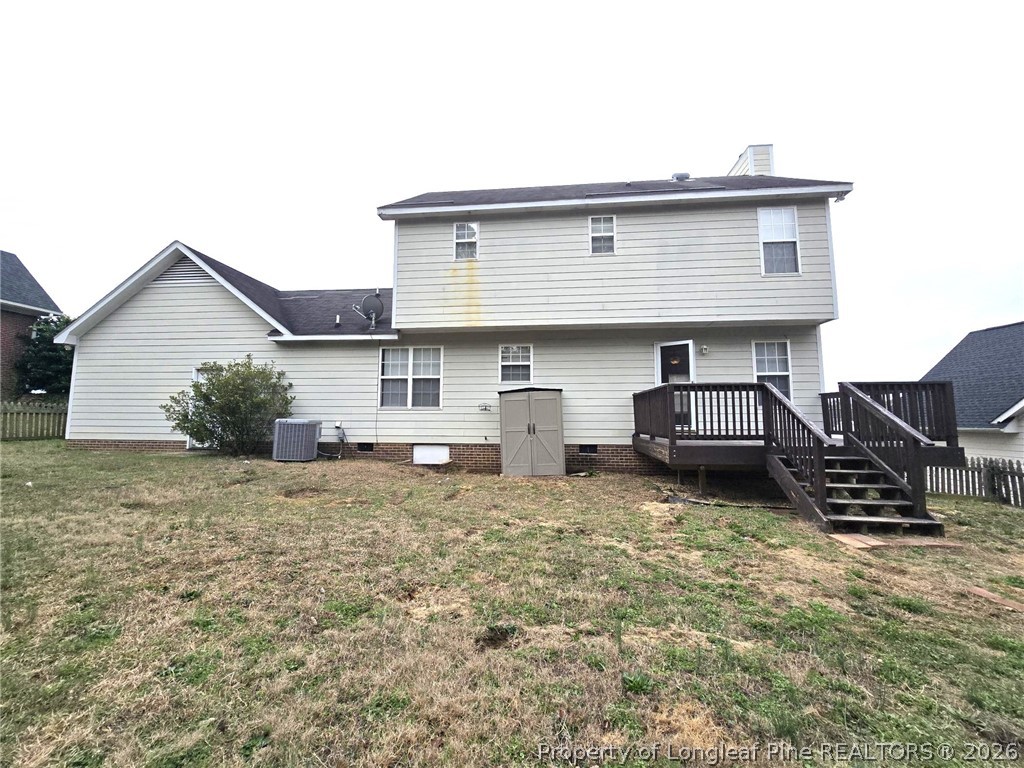 5527 Rising Ridge Drive Hope Mills, NC 28348 - Photo 20 of 35 a house view with a backyard space