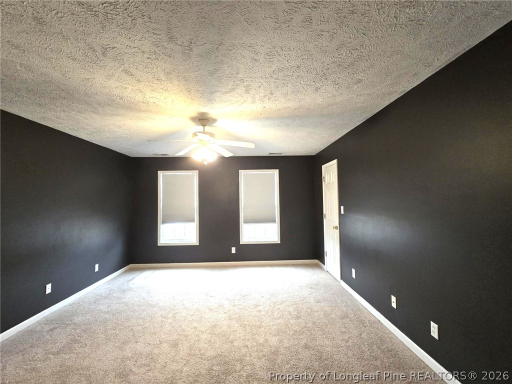 5527 Rising Ridge Drive Hope Mills, NC 28348 - Photo 26 of 35 en empty room with windows and ceiling fan