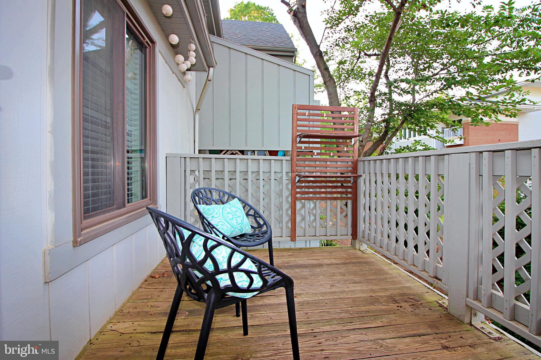 2233 Hunter's Run Drive Reston, VA 20191 - Photo 34 of 50 a view of a chairs on the roof deck