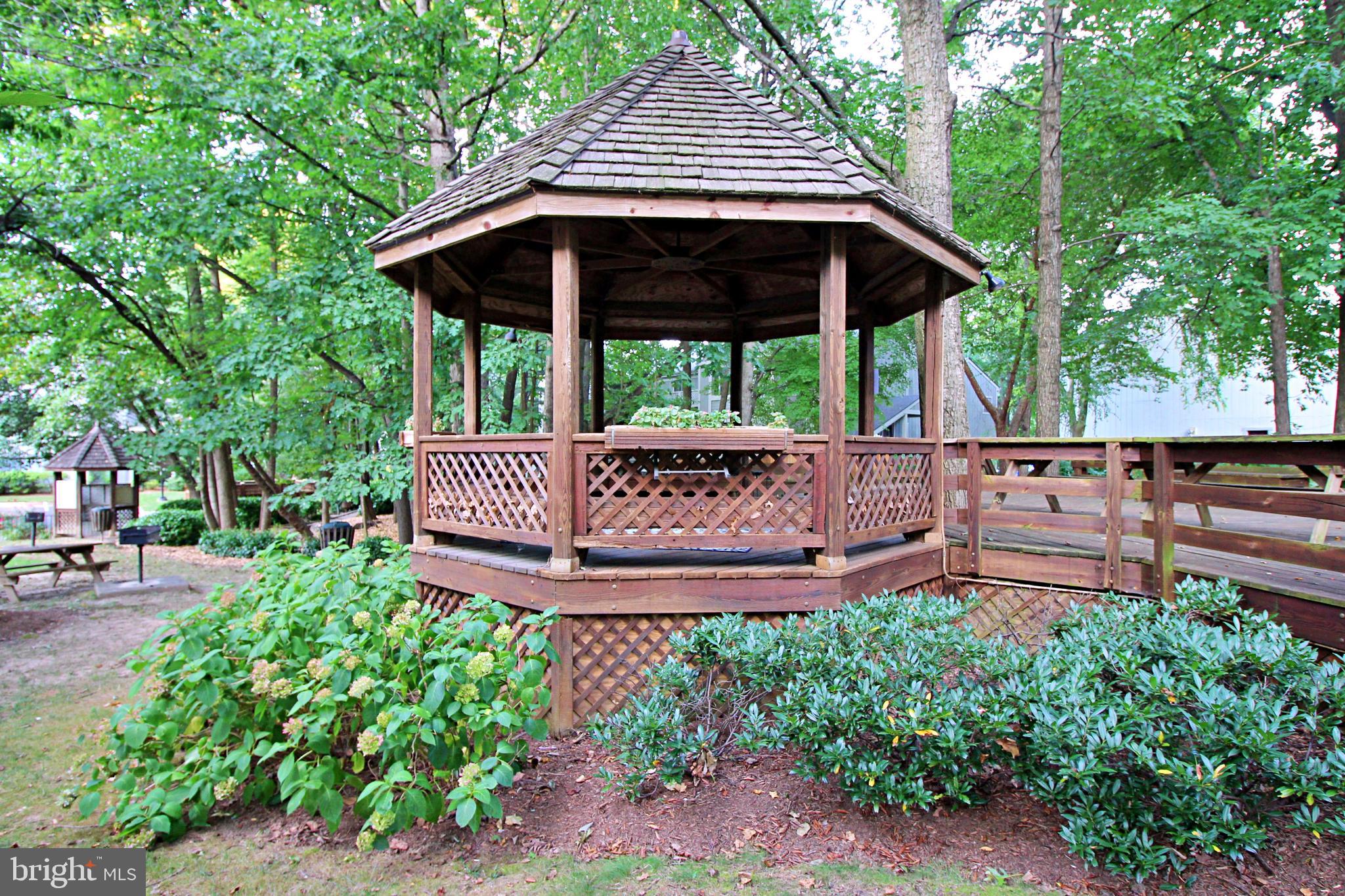 2233 Hunter's Run Drive Reston, VA 20191 - Photo 48 of 50 a view of a chair and table in the garden