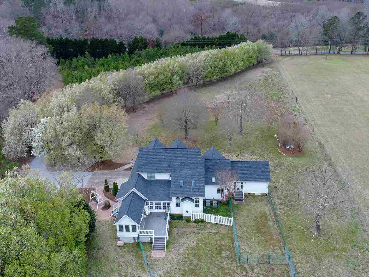 330 Steel Bridge Road Clayton, NC 27520 - Photo 7 of 30 Aerial Rear View
