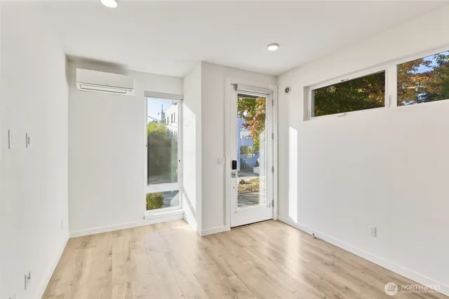wooden floor in an empty room