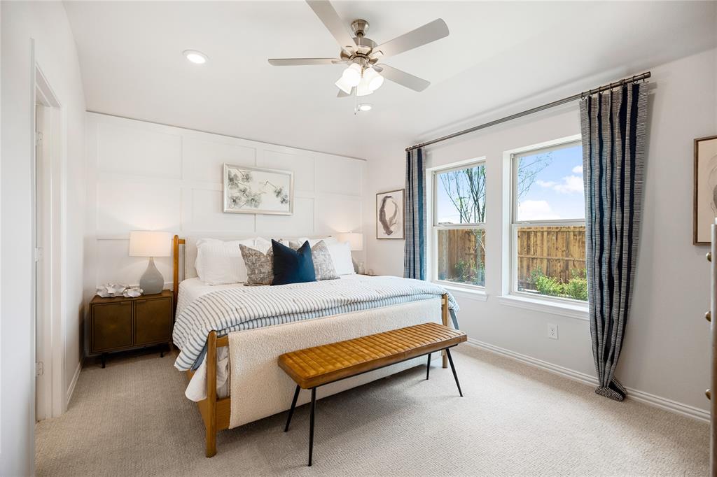 8716 Saratoga Street Pilot Point, TX 76258 - Photo 7 of 16 a bed room with a bed and a window