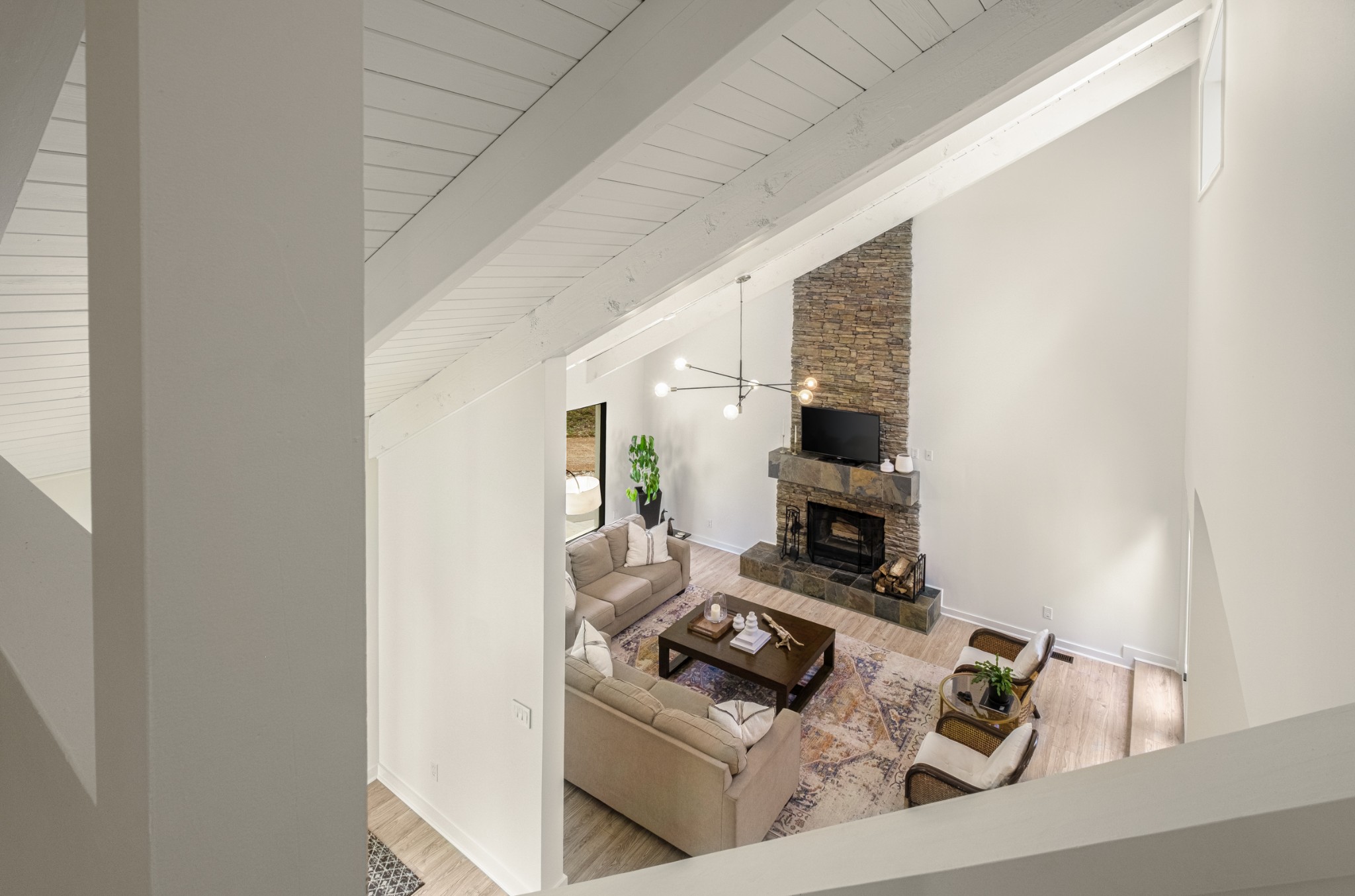 880 High Point Ridge Road Franklin, TN 37069 - Photo 14 of 51 a living room with furniture and a fireplace