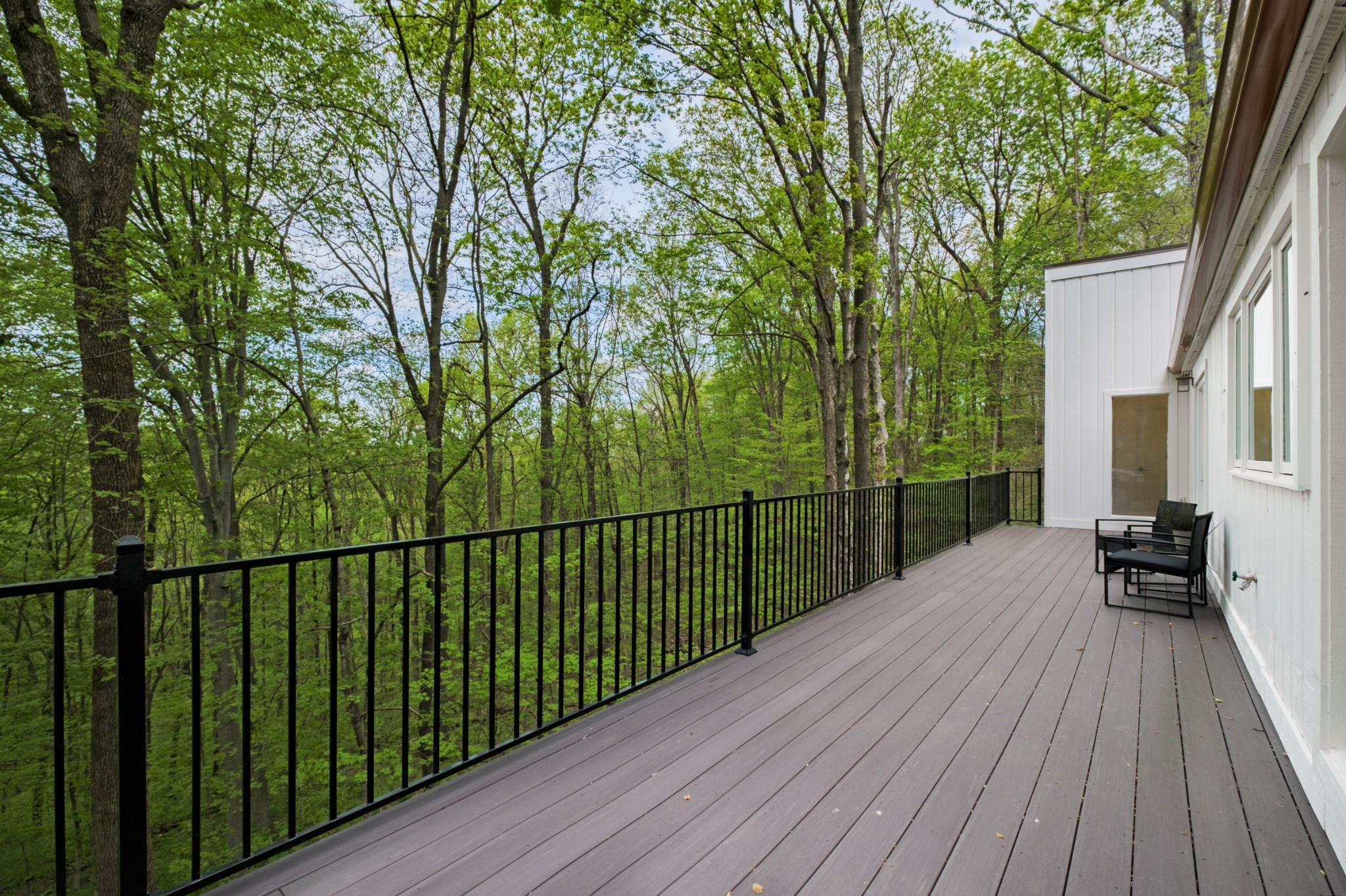880 High Point Ridge Road Franklin, TN 37069 - Photo 42 of 51 a view of balcony with wooden floor and fence