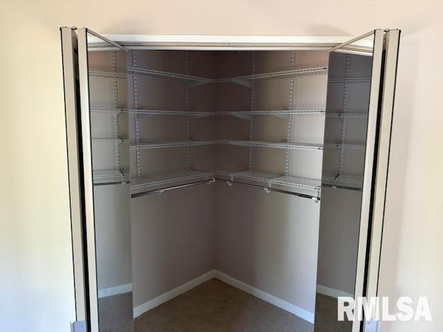 538 South 17th Street Murphysboro, IL 62966 - Photo 6 of 26 a room with walk in closet and wooden floor