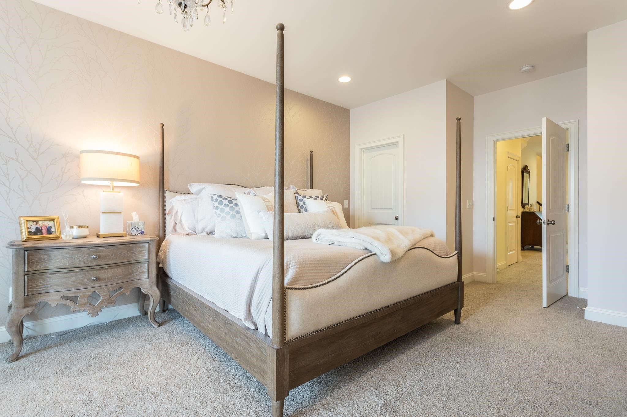 661 Fallon Grove Way Raleigh, NC 27608 - Photo 21 of 39 Master with Two Walk In Closets