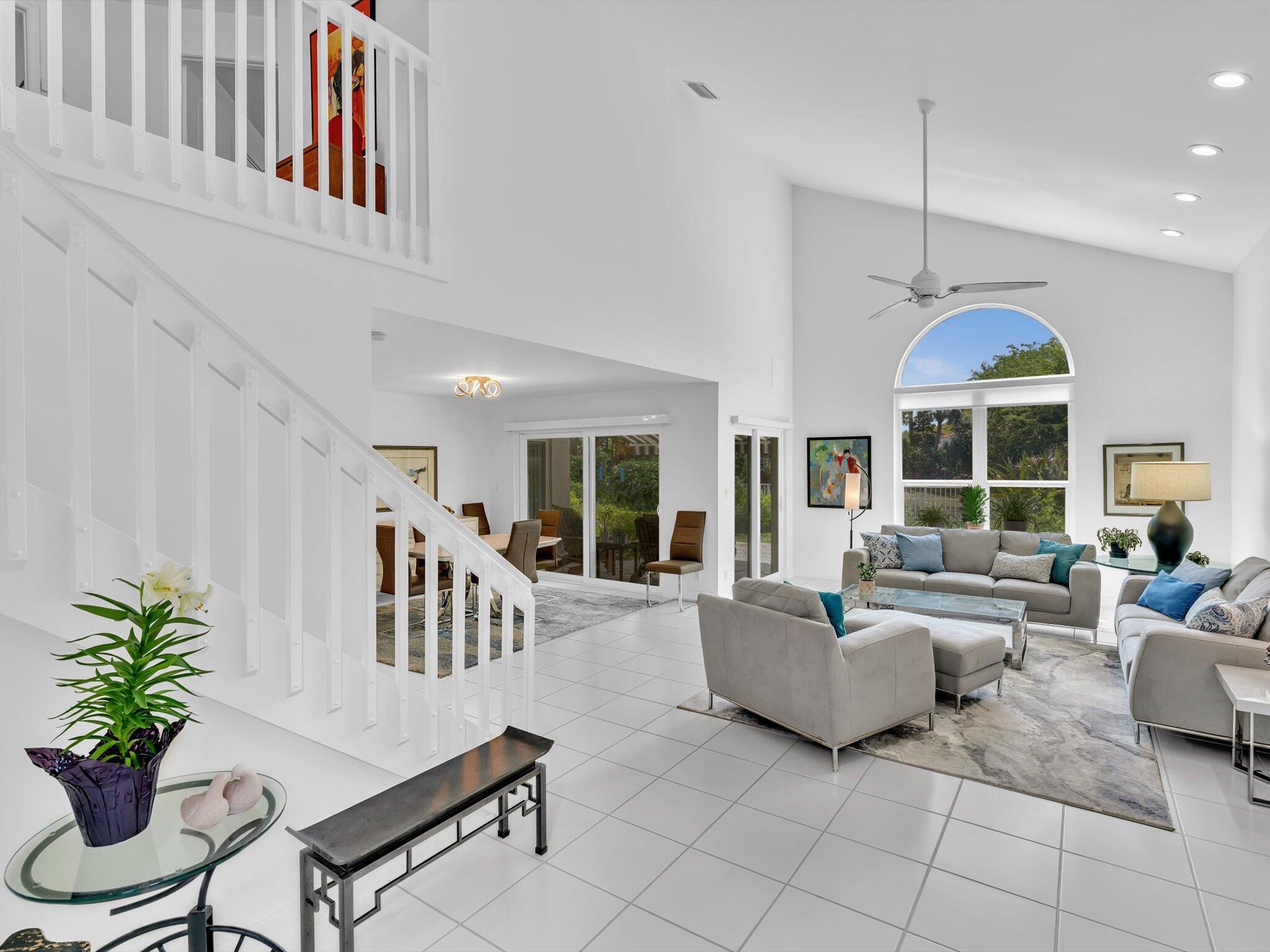 6307 Via Palladium Boca Raton, FL 33433 - Photo 13 of 85 a living room with furniture fireplace and a large window