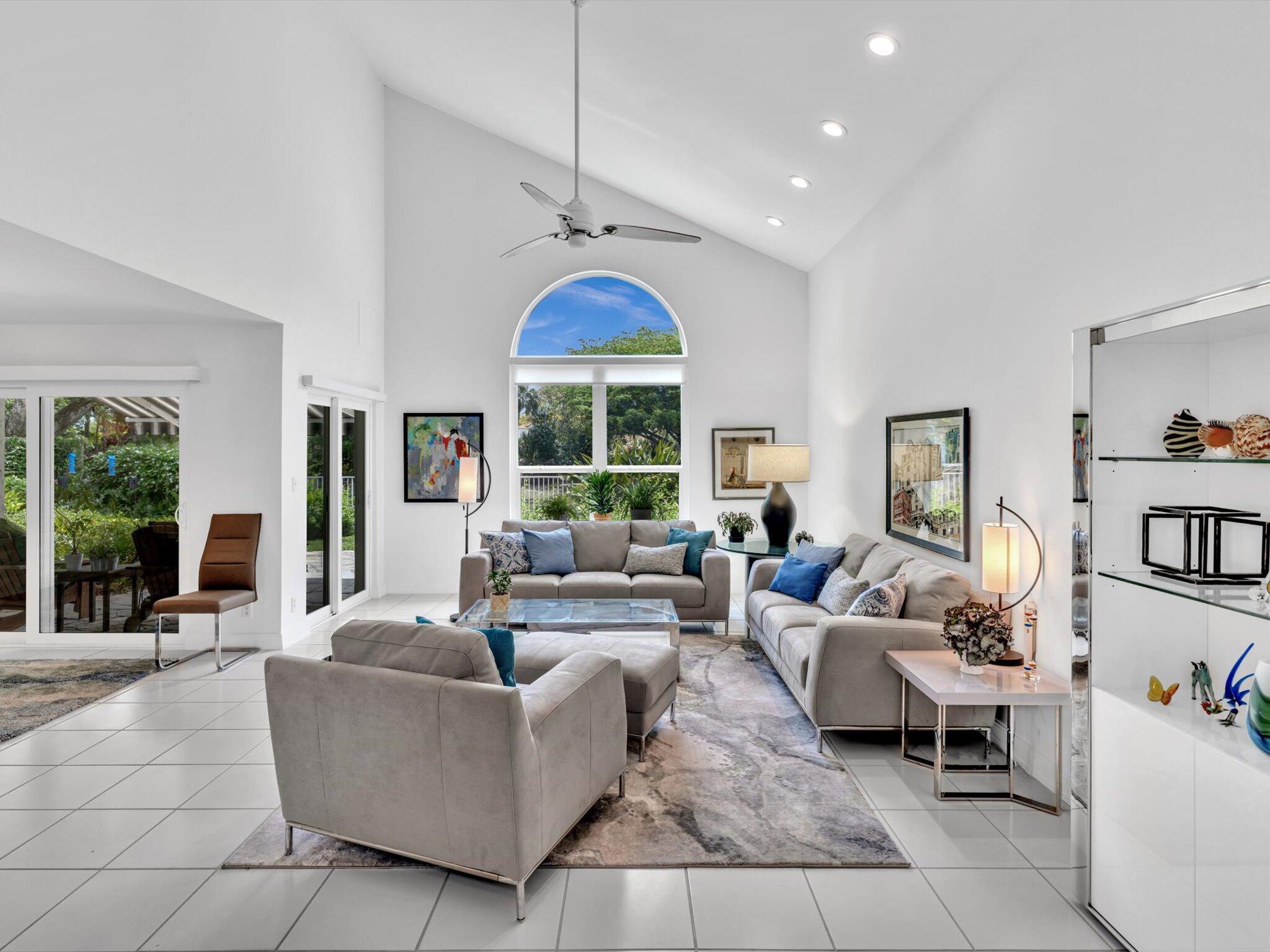6307 Via Palladium Boca Raton, FL 33433 - Photo 19 of 85 a living room with furniture and a large window
