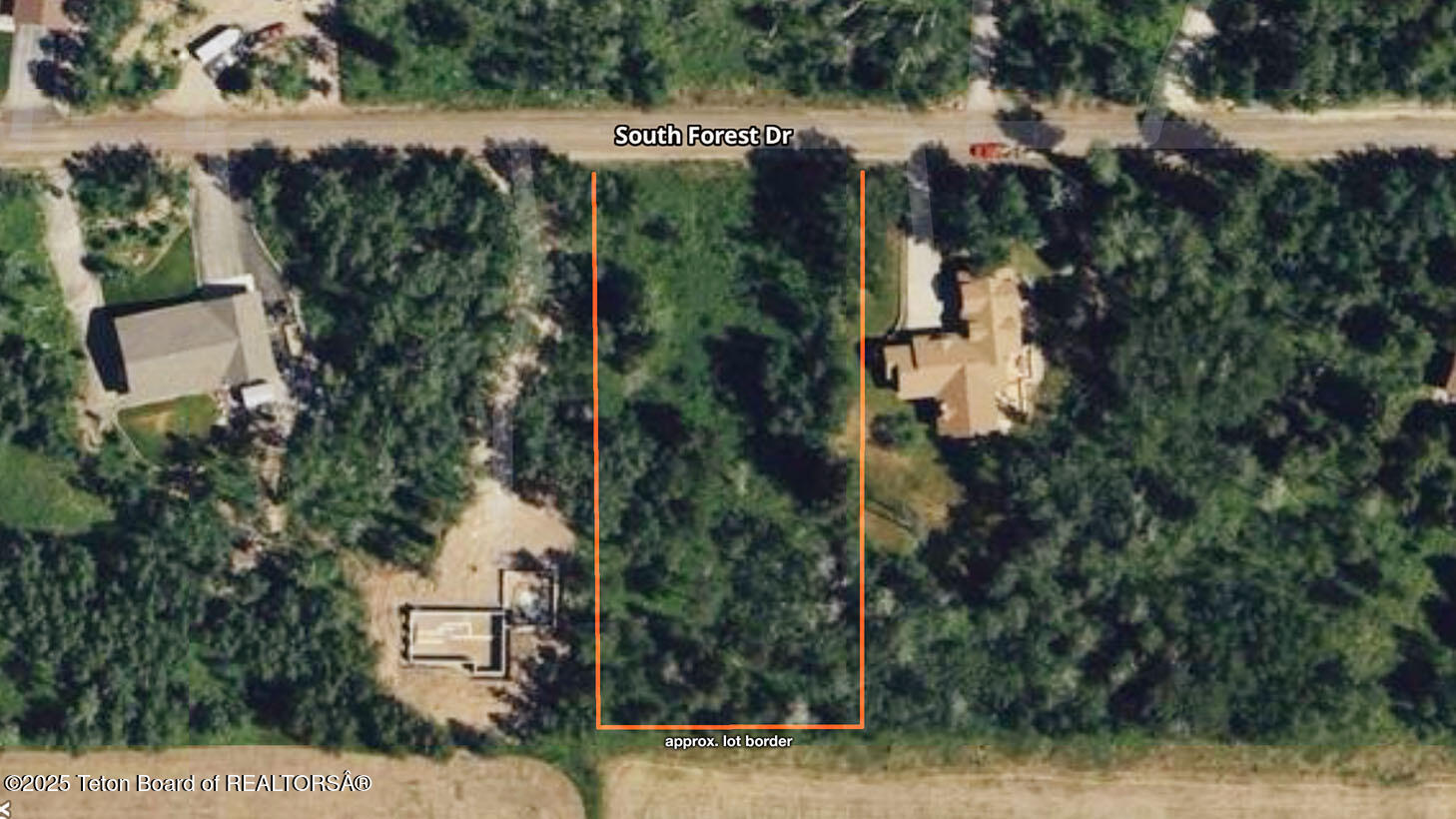 126 South Forest Drive Star Valley Ranch, WY 83127 - Photo 4 of 7 Waxwing lot 51 satellite