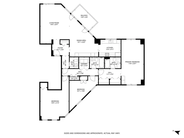 a picture of a very nice looking hallway