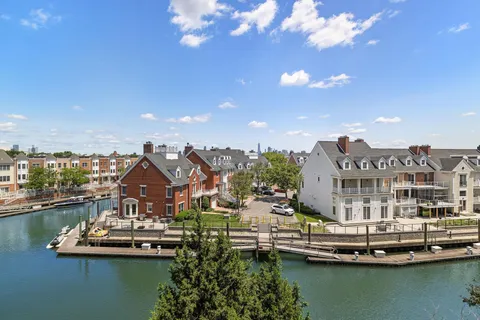 a front view of a building