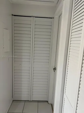 a view of closet area