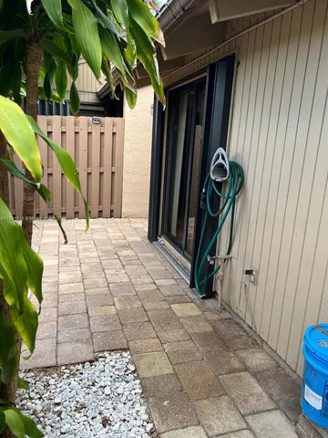 a view of a corridor