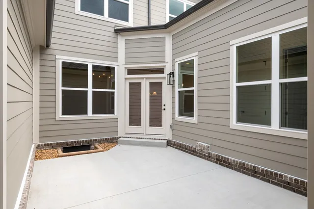 a view of a house with a window