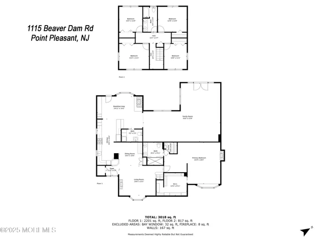 $915,000 | 1115 Beaver Dam Road, Point Pleasant, NJ 08742