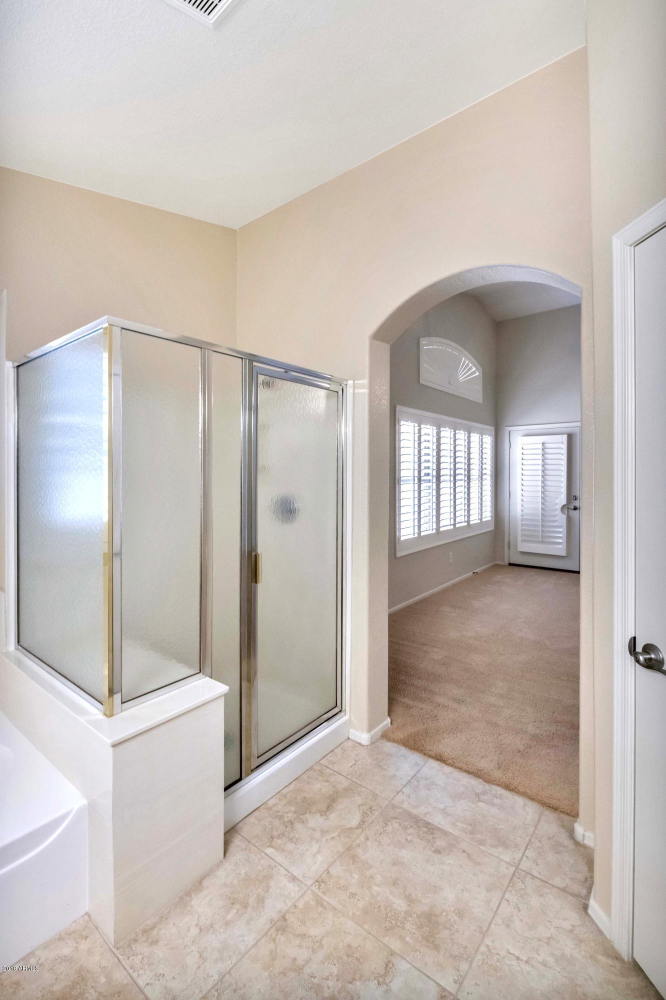2082 East Smoke Tree Road Gilbert, AZ 85296 - Photo 17 of 34 Large Tub & Separate Shower