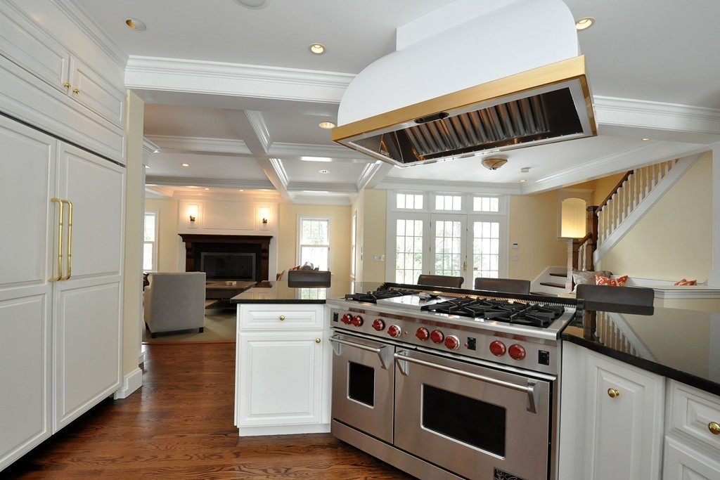 19 Meadowbrook Road Weston, MA 02493 - Photo 17 of 30 a kitchen with a stove and a sink