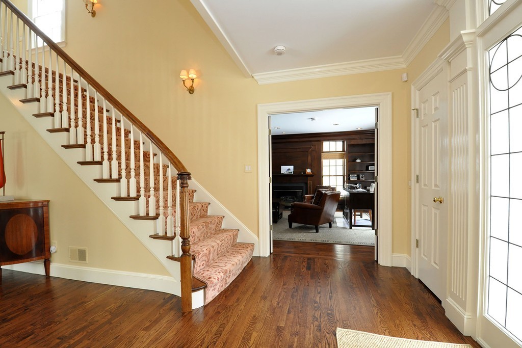 19 Meadowbrook Road Weston, MA 02493 - Photo 2 of 30 a view of entryway and hall with wooden floor