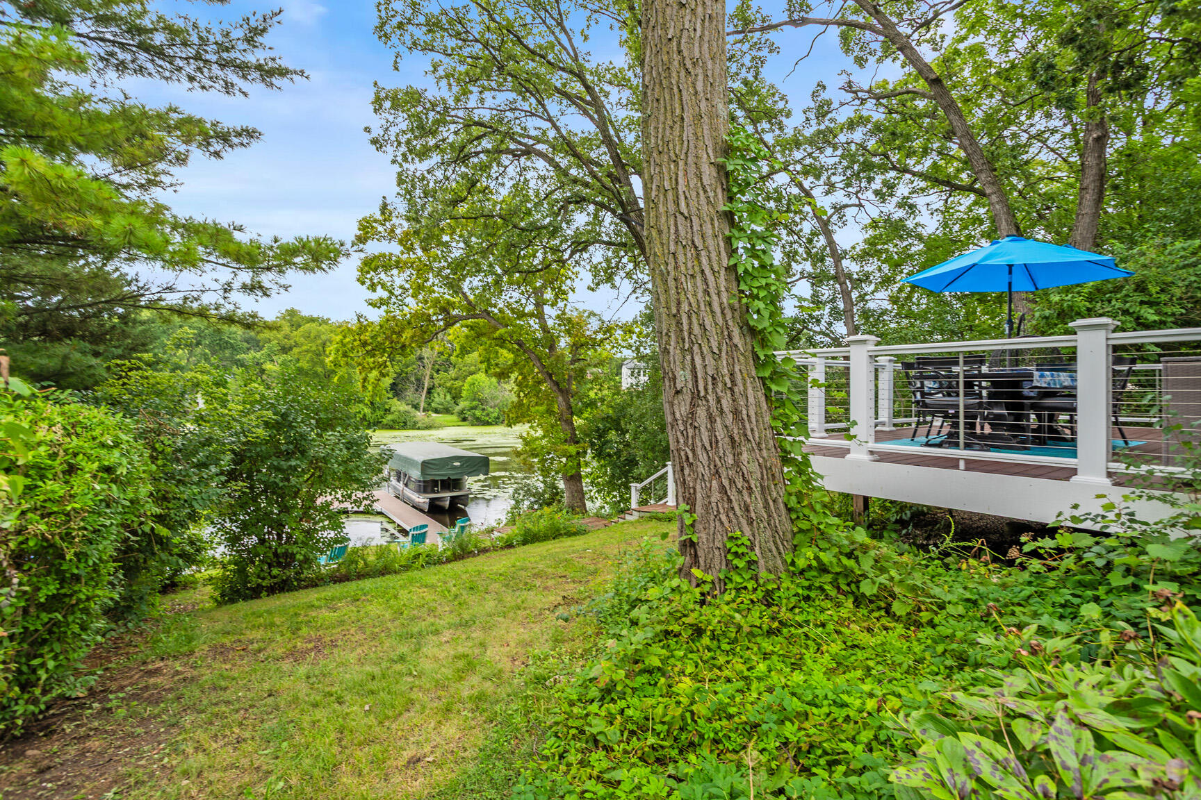 5638 West Peninsula Road Waterford, WI 53185 - Photo 40 of 70 deck view