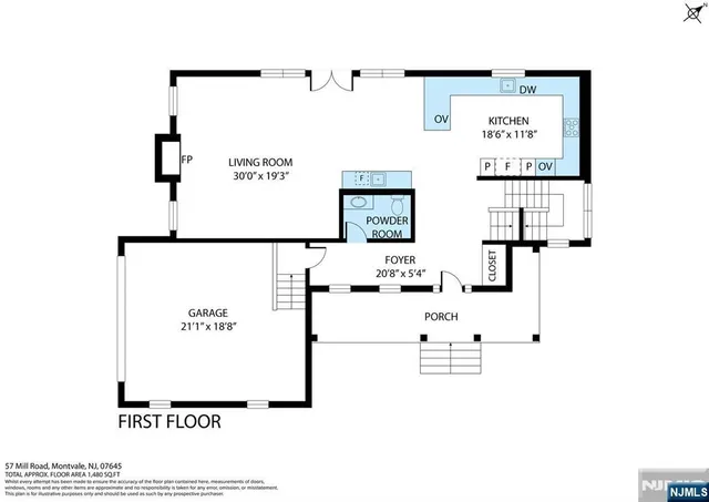 a picture of a park with an bench