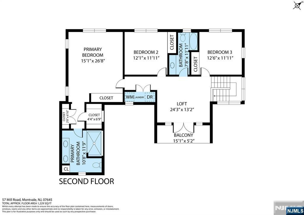 57 Mill Road Park Ridge, NJ 07656 - Photo 40 of 50 a picture of a book and a bed